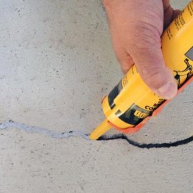 Запечатване - начин за премахване на пукнатини в бетона