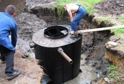 Монтаж на бъчви за канализация