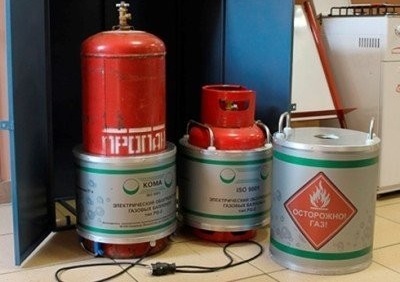 Калъф за съхранение на газови бутилки