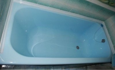 Възстановяване на баня с течен акрил: цветови опции