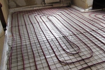 Омрежен полиетилен подово отопление