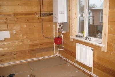Газово отопление в дървена къща