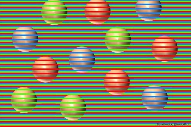 Тест за внимателност: какъв цвят са топките на снимката?