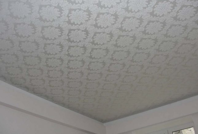 Текстуриран таван за опъване