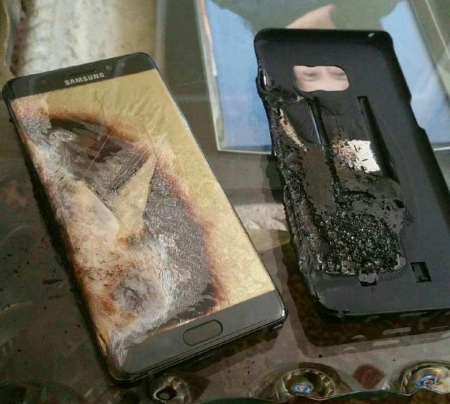 Samsung Note 7 след експлозията