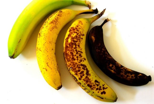 Банани с различна зрялост